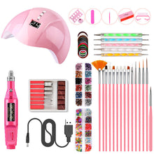 Smart USB nail tool set polishing machine