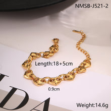 European And American Affordable Luxury Fashion Stainless Steel Bracelet